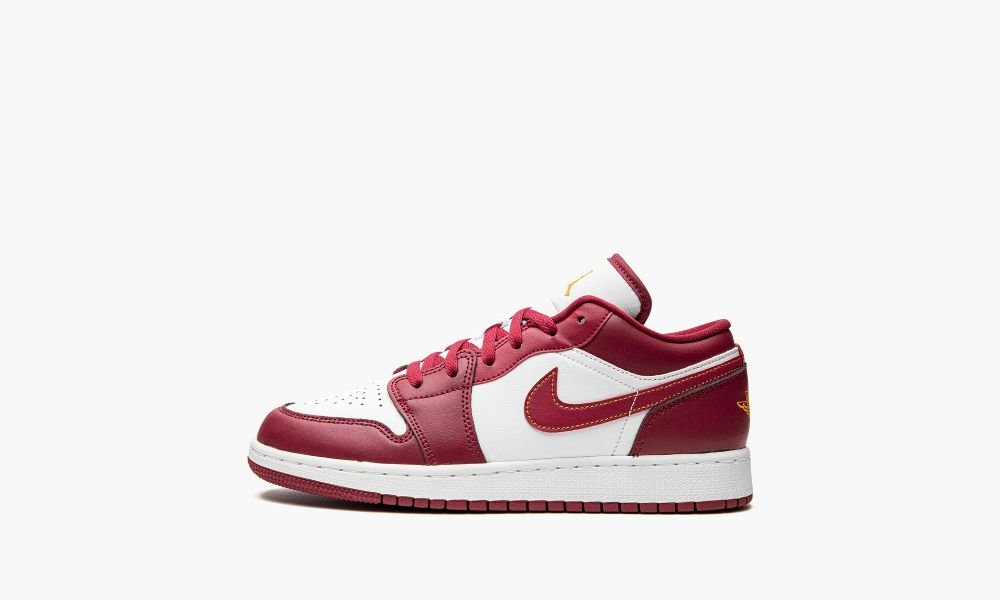 Nike Air Jordan 1 Low (GS) Otroški Čevlji Rdeče Bele | Slovenija-5832710