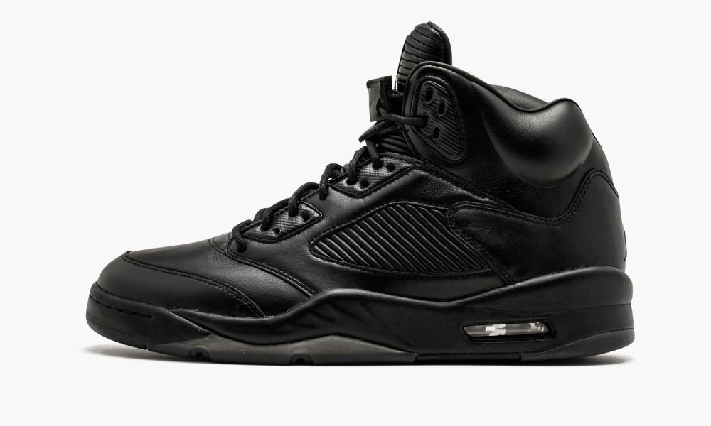 Nike Air Jordan 5 Retro Prem Moški Čevlji Črne | Slovenija-5841706