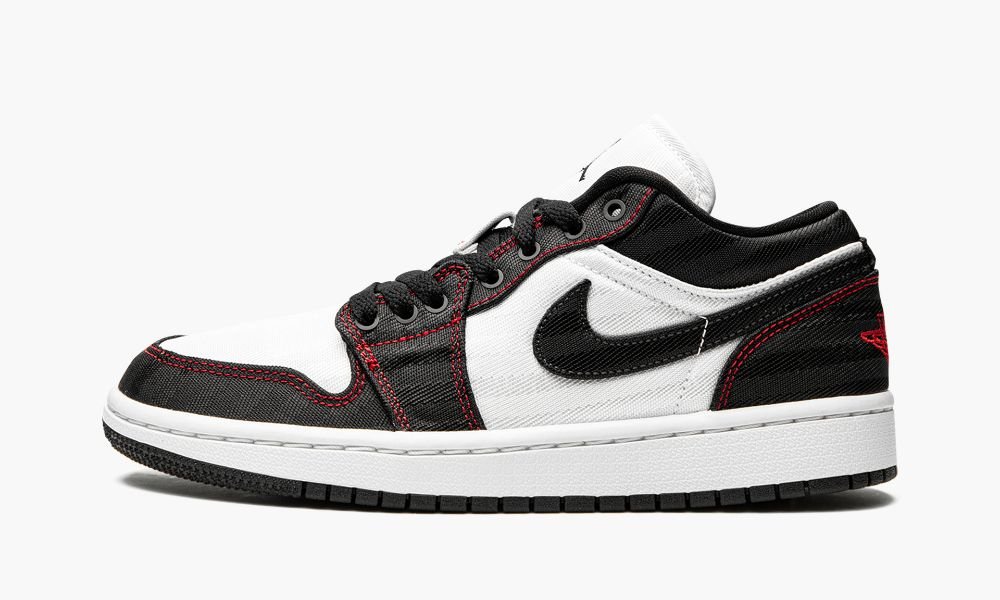 Nike AIr Jordan 1 Low SE UTL "White / Black / Red" Ženske Čevlji Črne Rdeče Bele | Slovenija-7064128