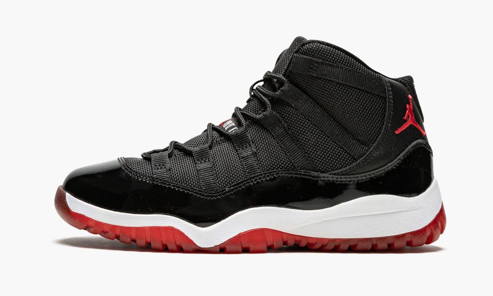 Nike Air Jordan 11 Retro (PS) "Bred" Otroški Čevlji Črne Rdeče Bele | Slovenija-0871429