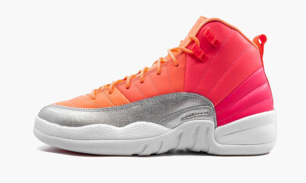 Nike Air Jordan 12 GS "Sunset" Otroški Čevlji Oranžne Bele Roza | Slovenija-5762904