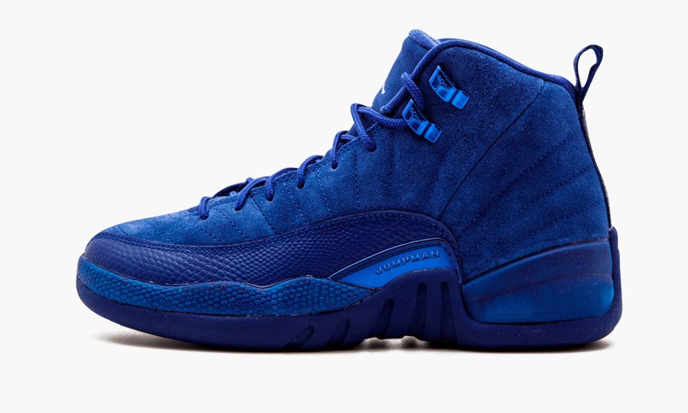 Nike Air Jordan 12 Retro BG Otroški Čevlji Modre Kraljevsko Modra Bele Modre | Slovenija-0341572