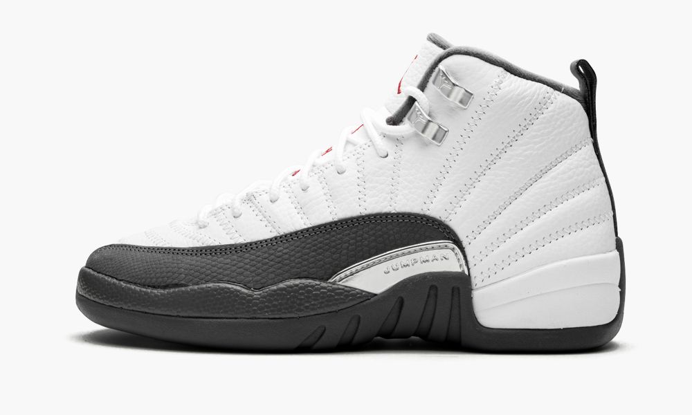 Nike Air Jordan 12 Retro GS "Dark Grey" Otroški Čevlji Črne Rdeče Bele Temno Sive | Slovenija-1094658