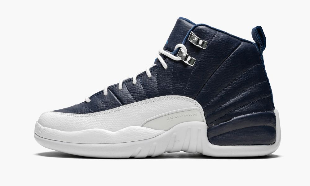 Nike Air Jordan 12 Retro (GS) "Obsidian" Otroški Čevlji Bele Modre | Slovenija-6837204