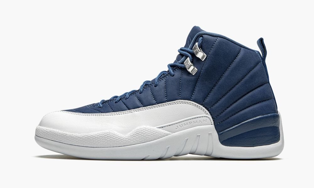 Nike Air Jordan 12 Retro "Indigo" Moški Čevlji Modre Sive | Slovenija-6507189