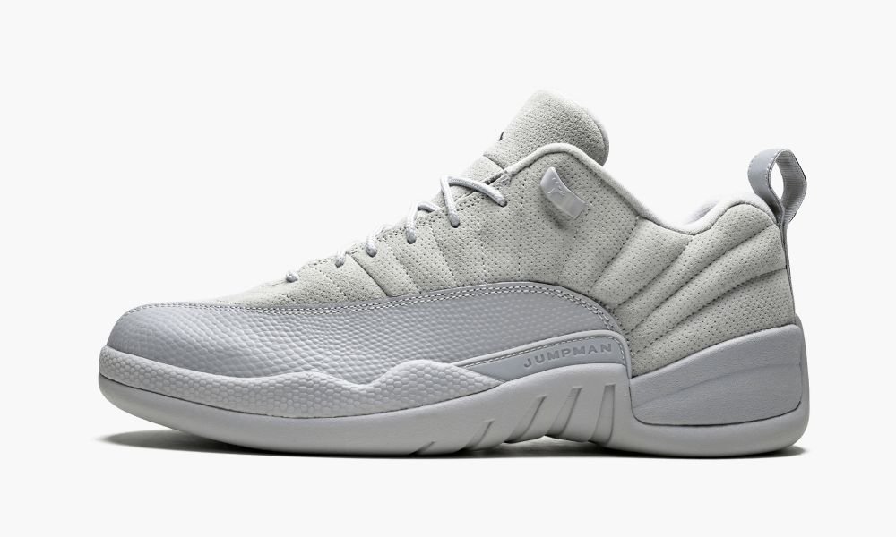 Nike Air Jordan 12 Retro Low Moški Čevlji Temno Modre Sive | Slovenija-6145302