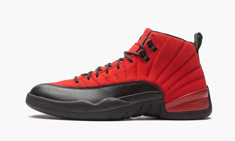 Nike Air Jordan 12 Retro "Reverse Flu Game" Moški Čevlji Črne Rdeče | Slovenija-9267134