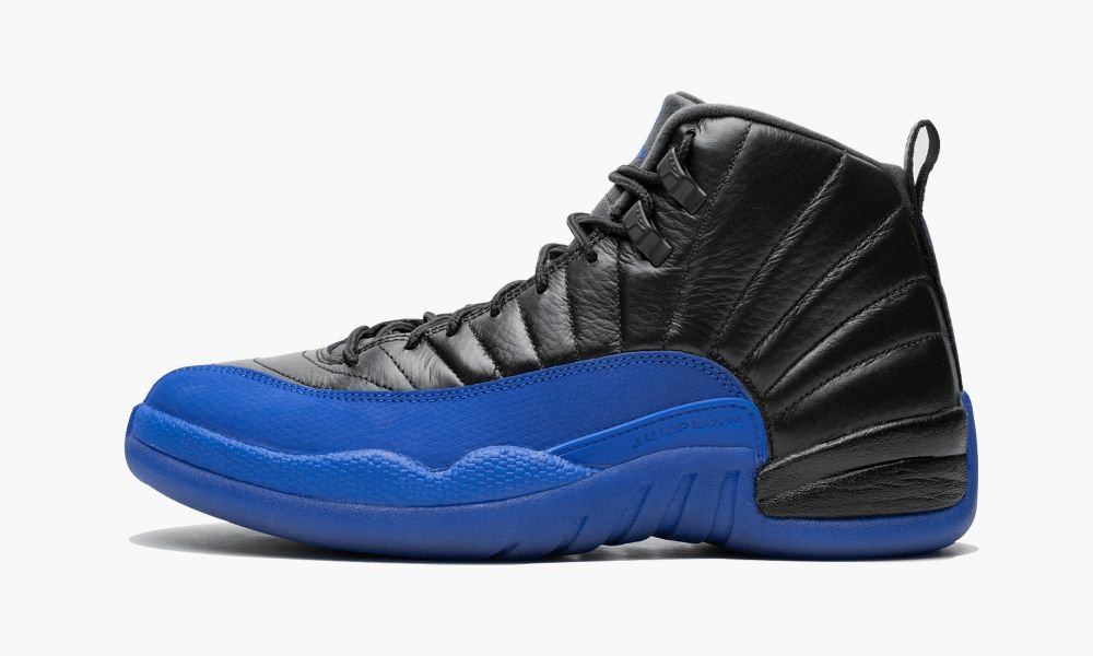 Nike Air Jordan 12 "Royal" Moški Čevlji Črne Kraljevsko Modra | Slovenija-5342876