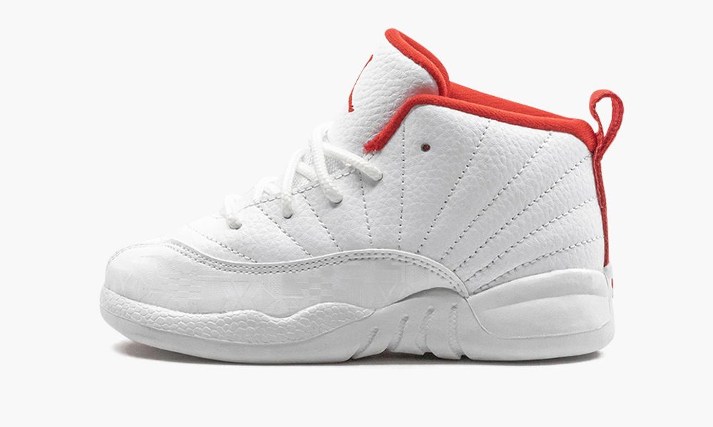 Nike Air Jordan 12 TD "FIBA" Otroški Čevlji Rdeče Bele | Slovenija-2815470