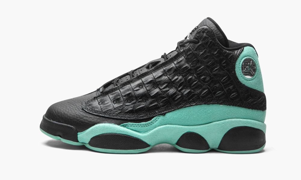 Nike Air Jordan 13 GS "Island Green" Otroški Čevlji Črne Srebrne | Slovenija-9735820