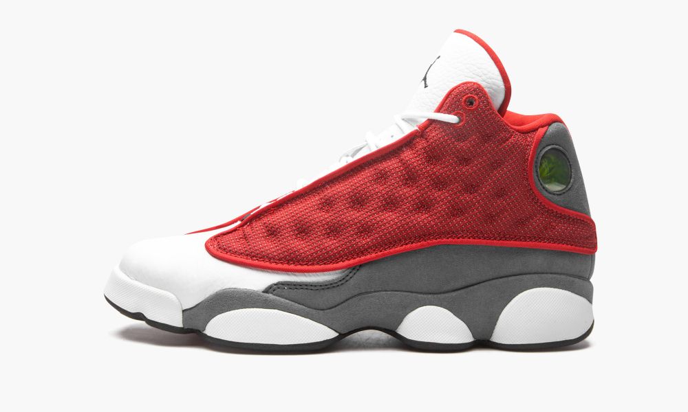 Nike Air Jordan 13 GS "Red Flint" Otroški Čevlji Rdeče Črne Rdeče Bele Sive | Slovenija-7541628