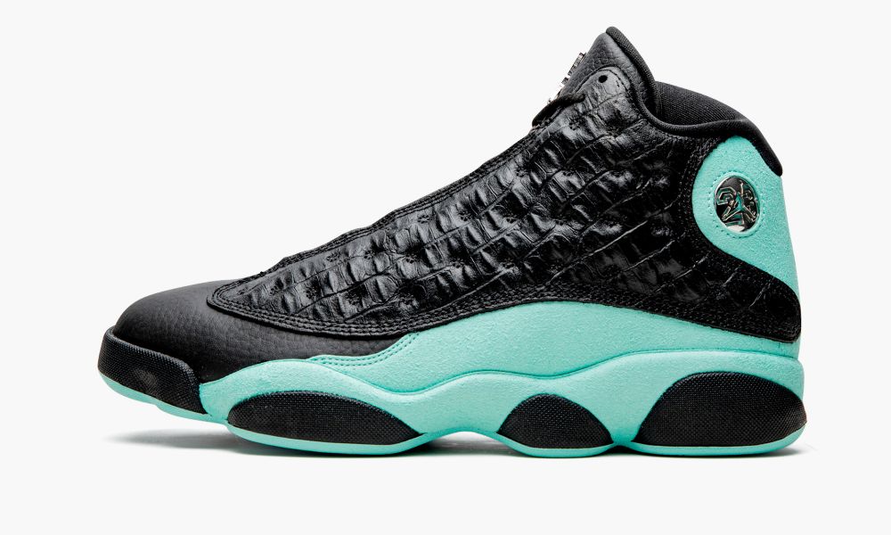 Nike Air Jordan 13 "Island Green" Moški Čevlji Črne Modre Zelene Srebrne | Slovenija-7510698