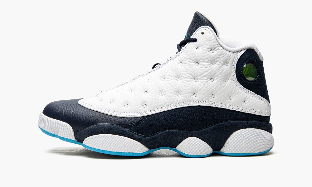 Nike Air Jordan 13 Retro "Obsidian" Moški Čevlji Bele Modre Večbarvni | Slovenija-0894563