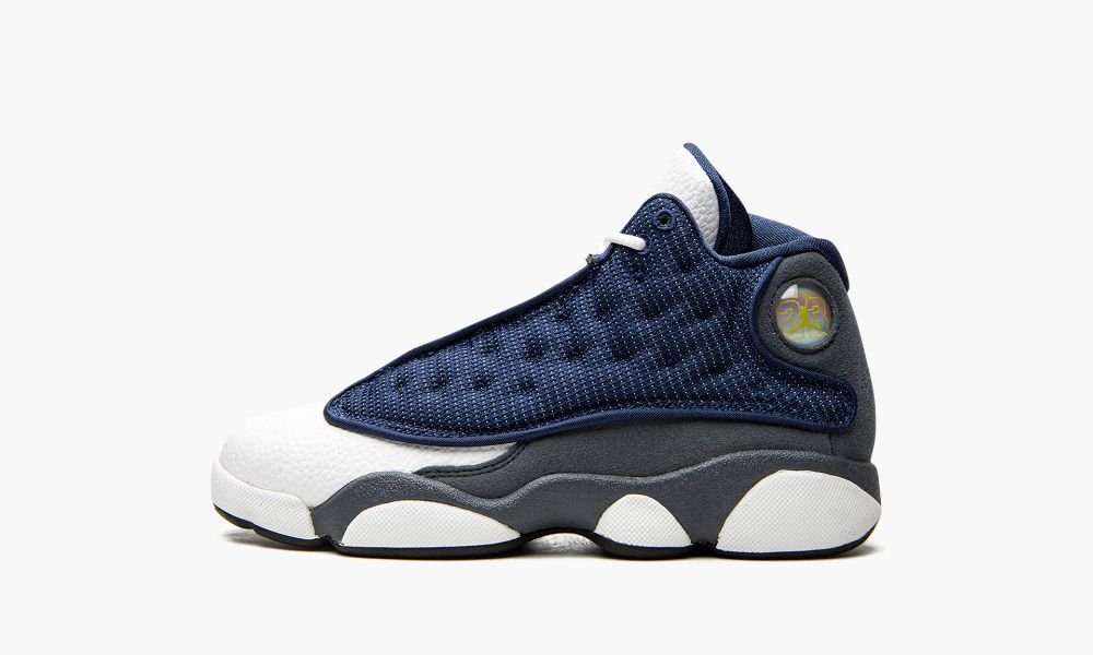 Nike Air Jordan 13 Retro PS "Flint 2020" Otroški Čevlji Bele Modre Bele Temno Modre Sive | Slovenija-7189206