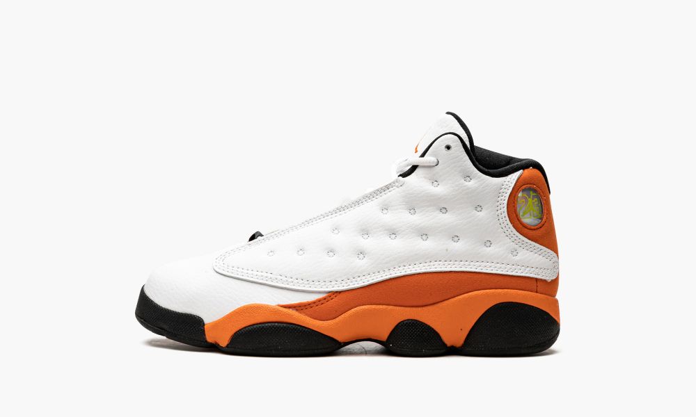 Nike Air Jordan 13 Retro PS "Starfish" Otroški Čevlji Črne Bele Oranžne | Slovenija-1764209