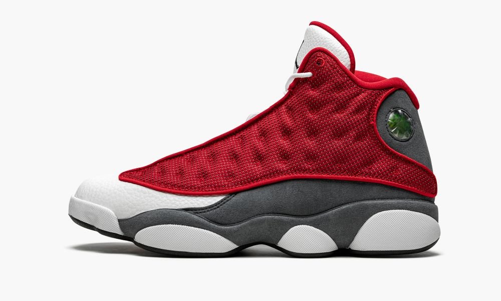 Nike Air Jordan 13 Retro "Red Flint" Moški Čevlji Rdeče Črne Rdeče Bele Sive | Slovenija-6301852