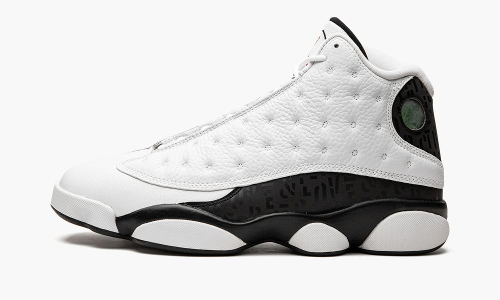 Nike Air Jordan 13 SNGL DAY "Love and Respect - Singles Day" Moški Čevlji Črne Rdeče Bele | Slovenija-1543679