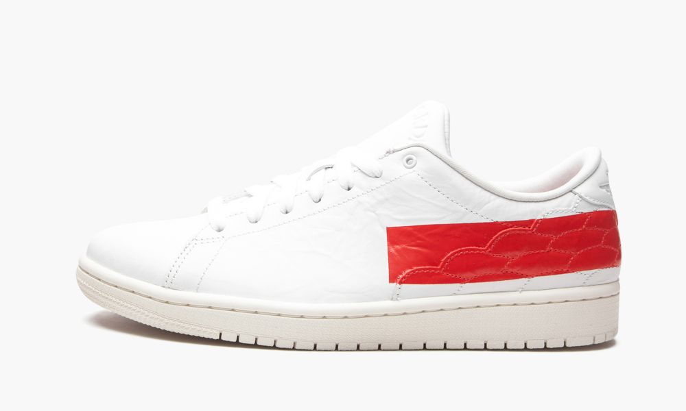 Nike Air Jordan 1 Centre Court "University Red" Moški Čevlji Rdeče Bele | Slovenija-9361548