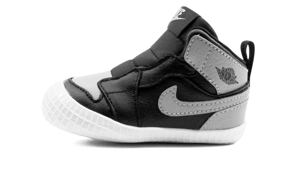 Nike Air Jordan 1 Crib "Shadow" Otroški Čevlji Črne Bele Sive | Slovenija-7458036