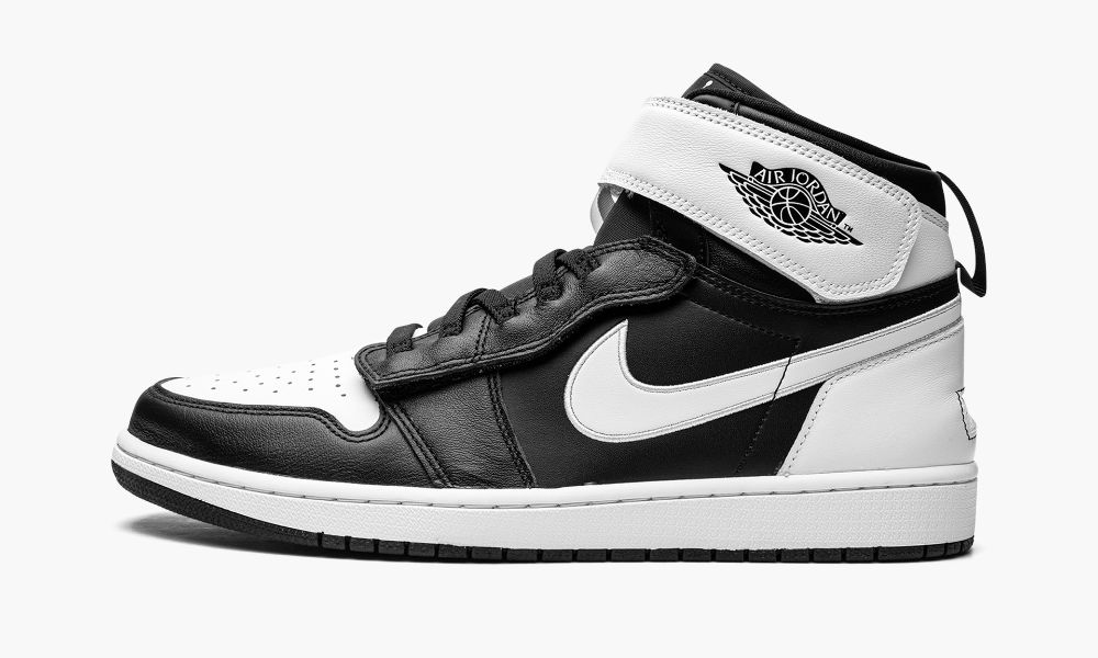 Nike Air Jordan 1 High FlyEase "Panda" Moški Čevlji Črne Bele | Slovenija-7598043