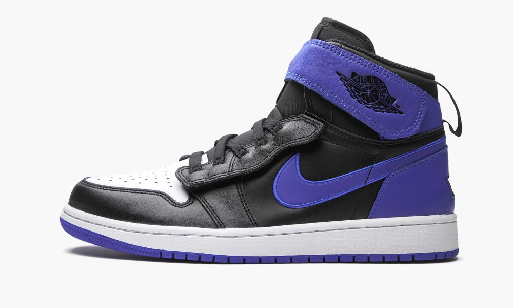 Nike Air Jordan 1 High FlyEase "Royal" Moški Čevlji Črne Bele Modre Kraljevsko Modra | Slovenija-5170362