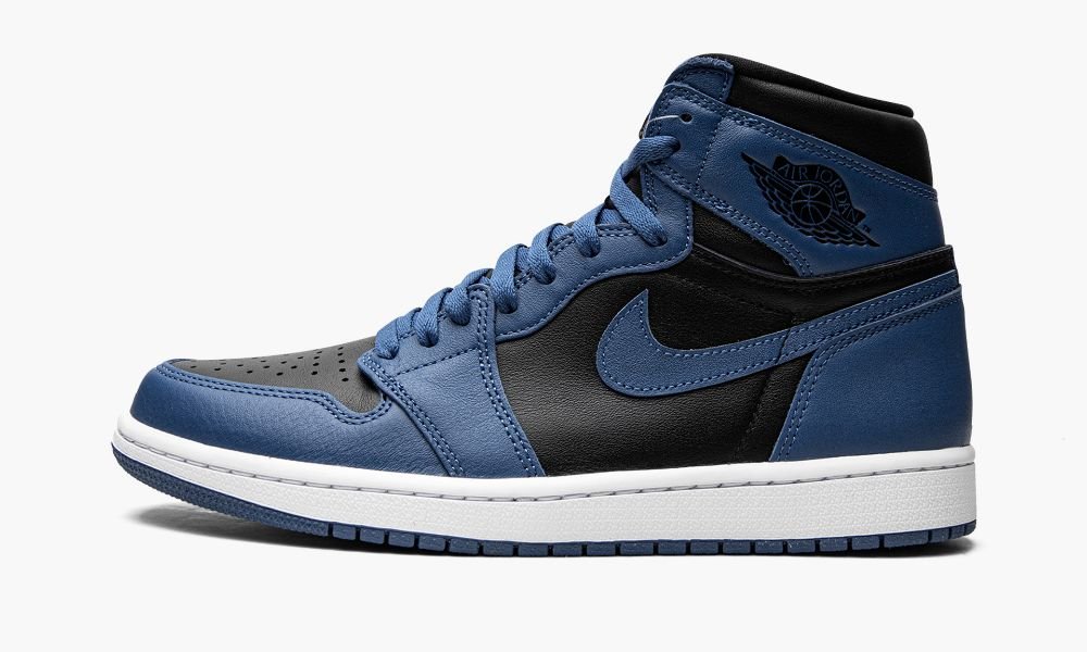 Nike Air Jordan 1 High OG "Dark Marina Blue" Moški Čevlji Črne Modre Črne Bele Modre | Slovenija-5174236