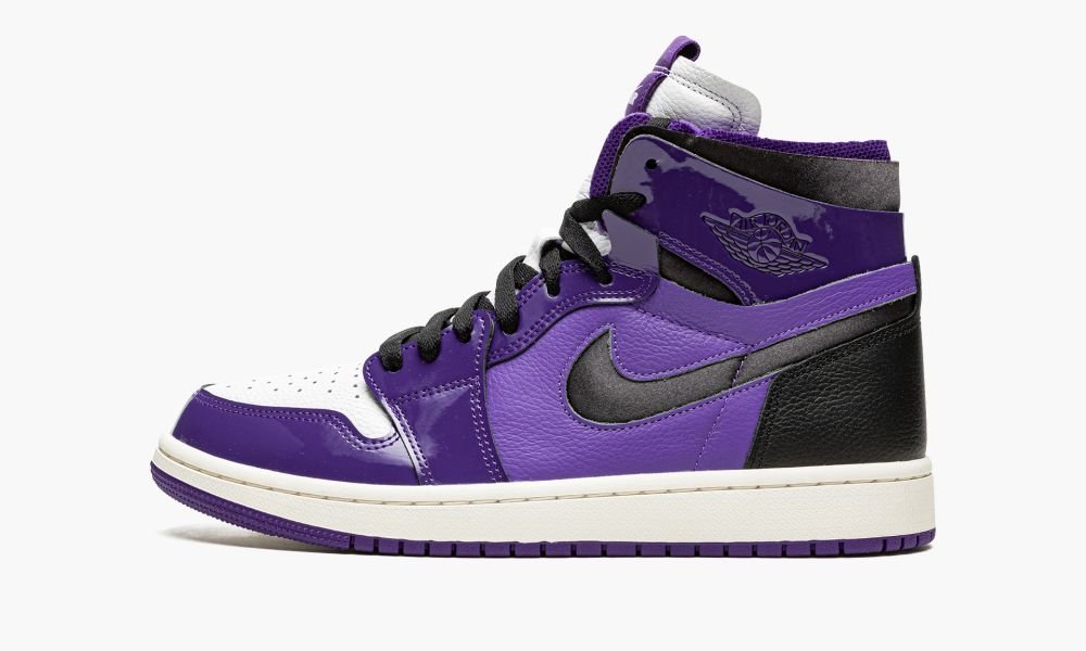 Nike Air Jordan 1 High Zoom CMFT "Purple Patent" Ženske Čevlji Bele Črne Vijolične | Slovenija-4259038