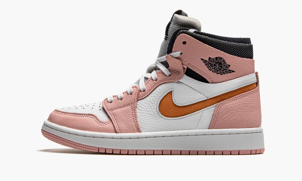 Nike Air Jordan 1 High Zoom CM "Pink Glaze" Ženske Čevlji Bele Roza Cvet | Slovenija-9234851