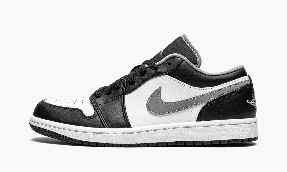 Nike Air Jordan 1 Low "Black / Particle Grey" Moški Čevlji Črne Bele Sive | Slovenija-1506427