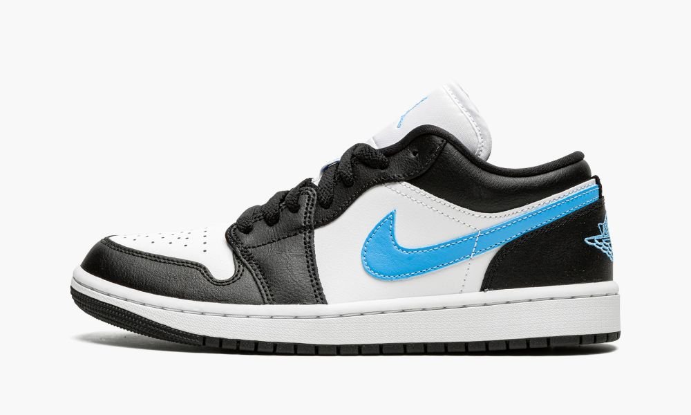 Nike Air Jordan 1 Low "Black / University Blue" Ženske Čevlji Črne Bele Modre | Slovenija-8430912