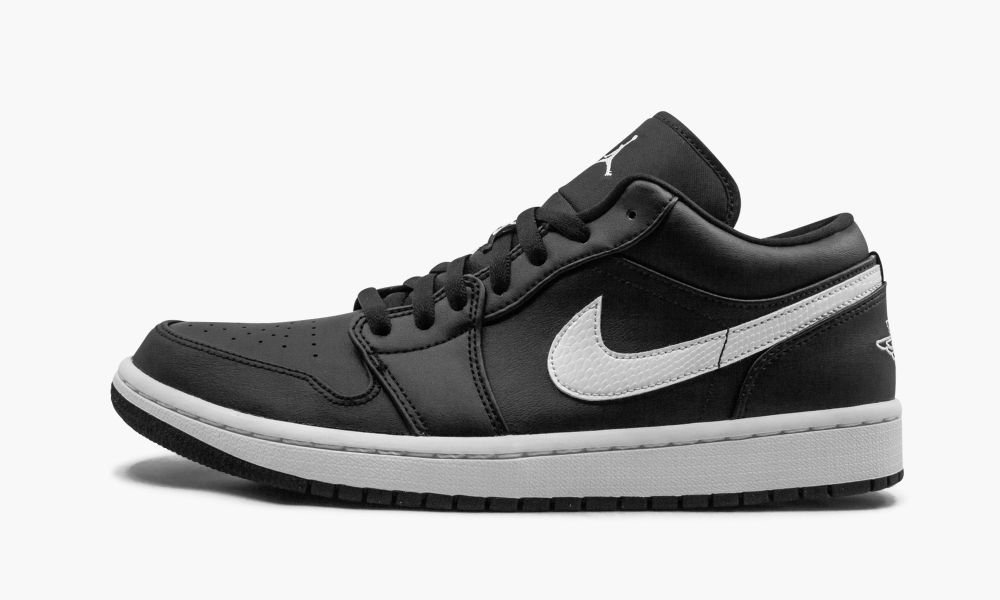 Nike Air Jordan 1 Low "Black/White" Ženske Čevlji Črne Bele | Slovenija-4179520