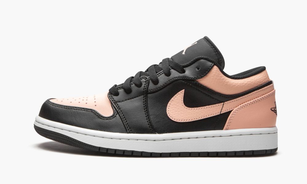 Nike Air Jordan 1 Low "Crimson Tint" Moški Čevlji Črne Roza Rdeče Bele | Slovenija-0432176