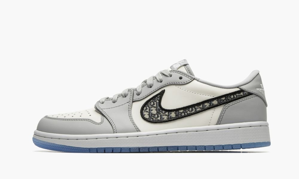 Nike Air Jordan 1 Low "Dior" Moški Čevlji Sive | Slovenija-3952847