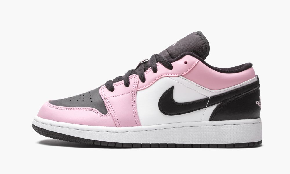 Nike Air Jordan 1 Low GS "Light Arctic Pink" Otroški Čevlji Črne Roza Bele Roza | Slovenija-6985713