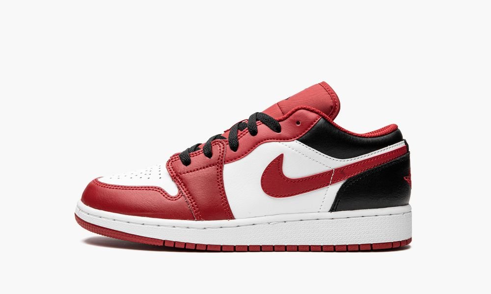 Nike Air Jordan 1 Low GS Otroški Čevlji Rdeče Črne Bele Rdeče | Slovenija-6318072