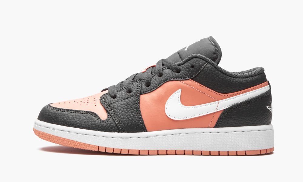 Nike Air Jordan 1 Low GS "Pink Quartz" Otroški Čevlji Črne Roza | Slovenija-1065943