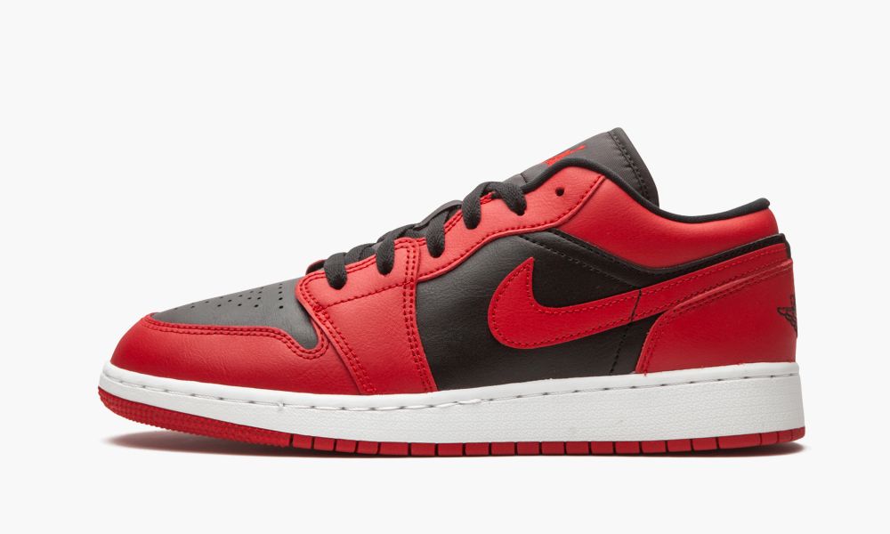 Nike Air Jordan 1 Low (GS) "Reverse Bred" Otroški Čevlji Črne Rdeče Bele | Slovenija-8673519