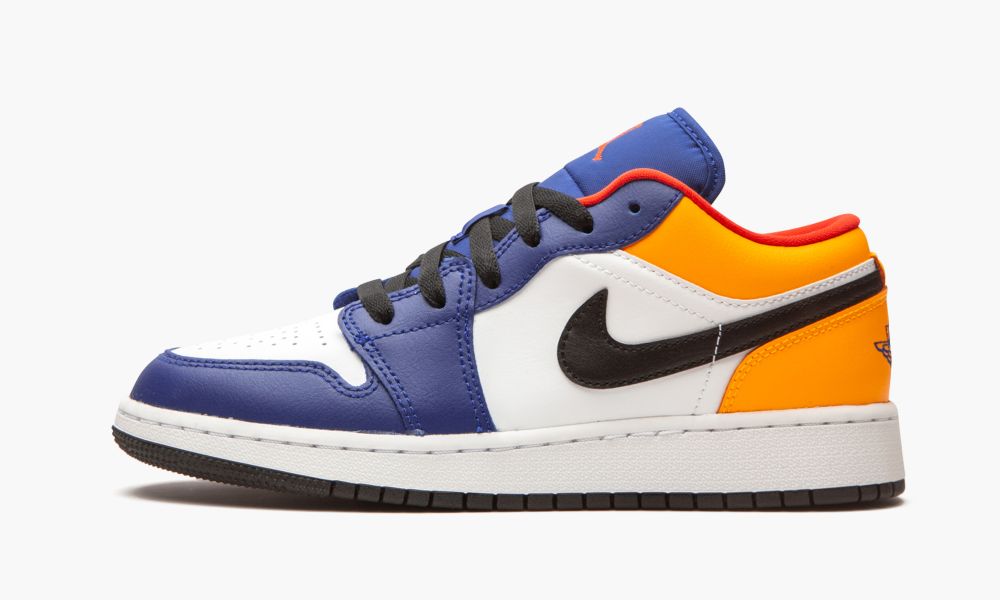 Nike Air Jordan 1 Low GS "Royal Yellow" Otroški Čevlji Bele Rdeče Bele Modre | Slovenija-7946213