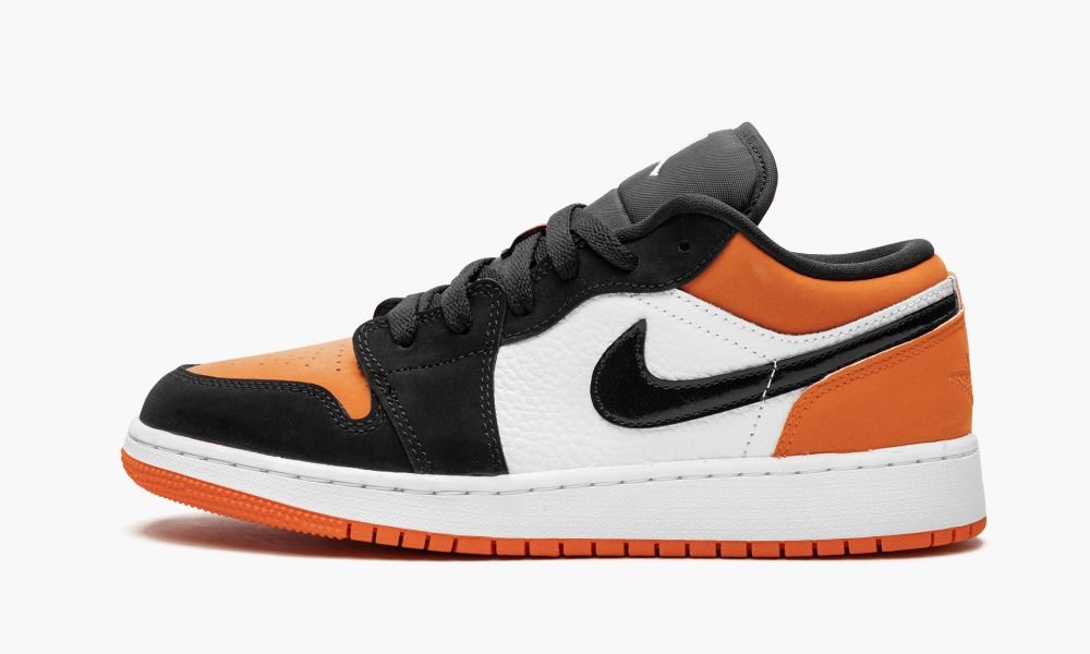 Nike Air Jordan 1 Low (GS) "Shattered Backboard" Otroški Čevlji Črne Bele Oranžne | Slovenija-5762194