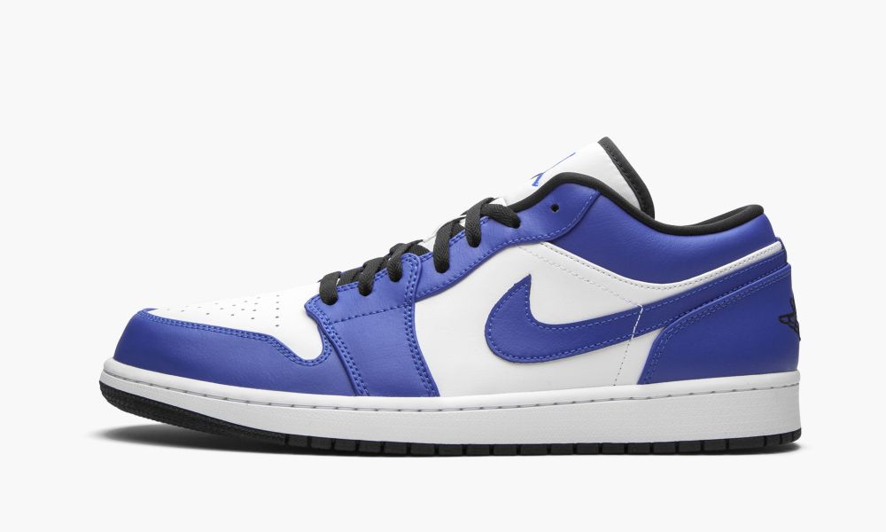 Nike Air Jordan 1 Low "Game Royal" Moški Čevlji Bele Modre Kraljevsko Modra | Slovenija-1367589