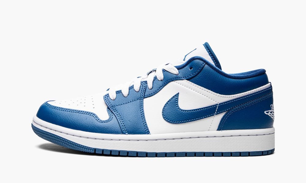 Nike Air Jordan 1 Low "Marina Blue" Ženske Čevlji Bele Modre | Slovenija-0198342