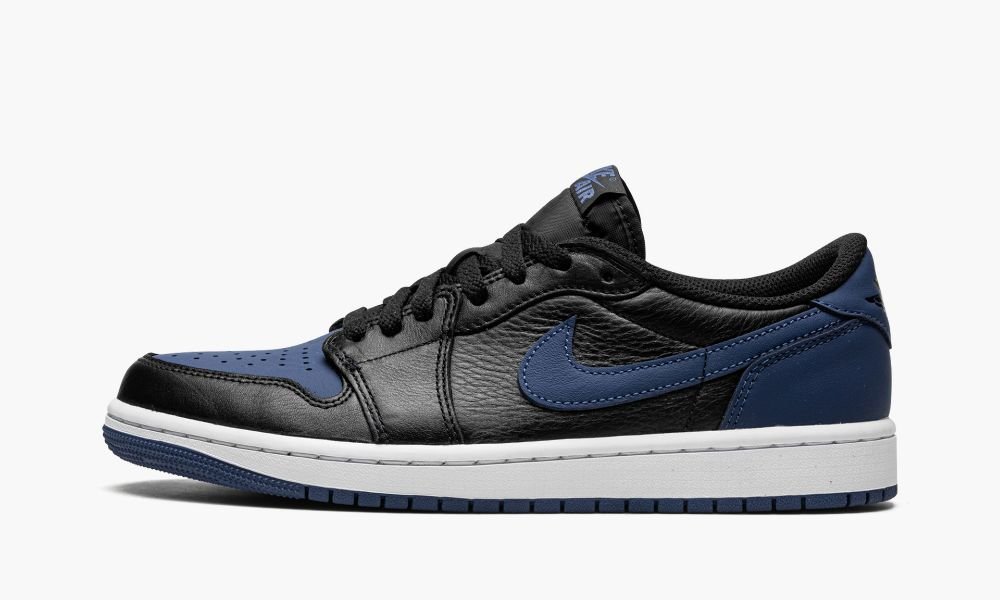 Nike Air Jordan 1 Low OG "Mystic Navy" Moški Čevlji Črne Bele Modre Temno Modre | Slovenija-5481936