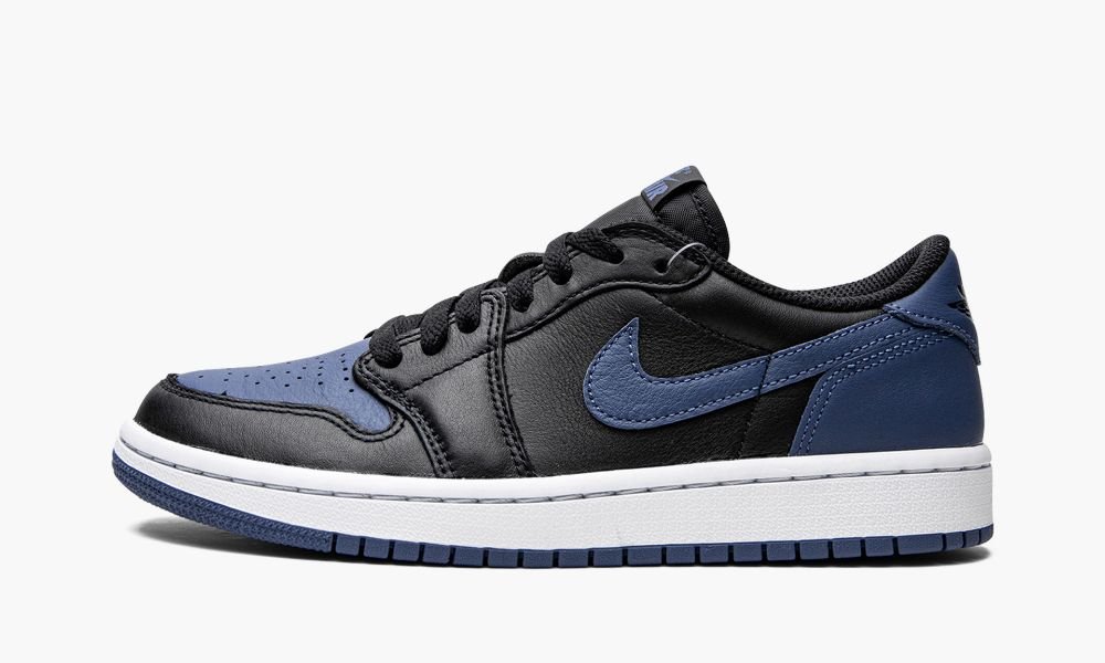 Nike Air Jordan 1 Low OG "Mystic Navy" Ženske Čevlji Črne Bele Modre Temno Modre | Slovenija-6135849