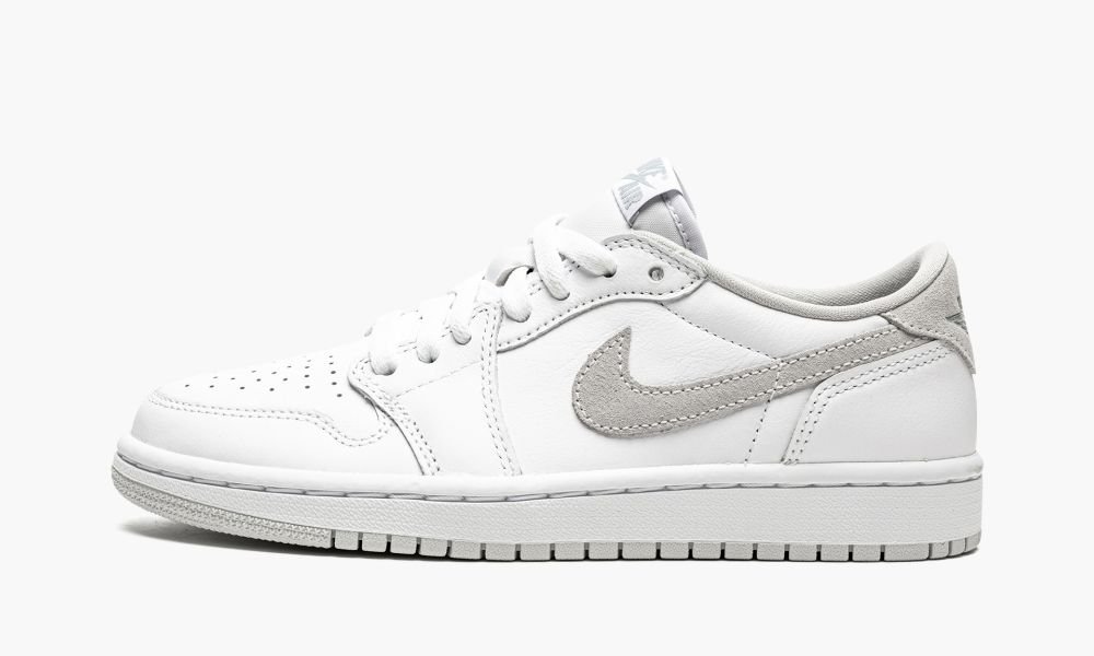 Nike Air Jordan 1 Low OG "Neutral Grey" Ženske Čevlji Bele Sive | Slovenija-2489761