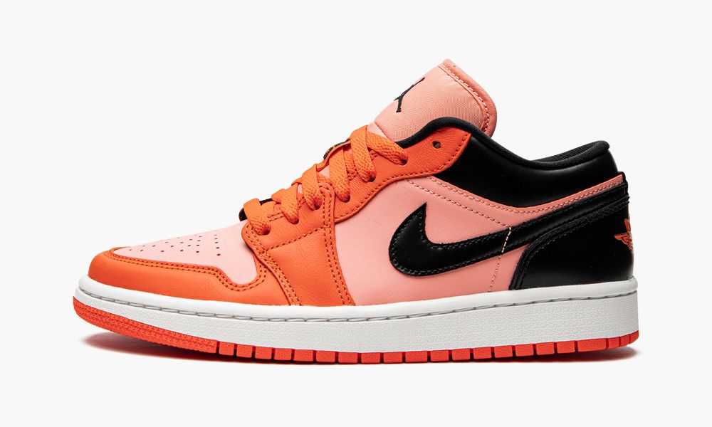 Nike Air Jordan 1 Low "Orange Black" Ženske Čevlji Črne Oranžne | Slovenija-3180457