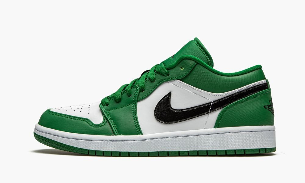 Nike Air Jordan 1 Low "Pine Green" Moški Čevlji Zelene Črne Zelene Bele Zelene | Slovenija-6593704