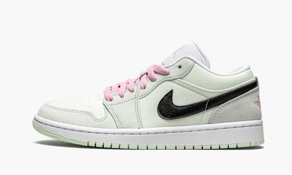 Nike Air Jordan 1 Low SE "Barely Green" Ženske Čevlji Črne Zelene | Slovenija-5790618