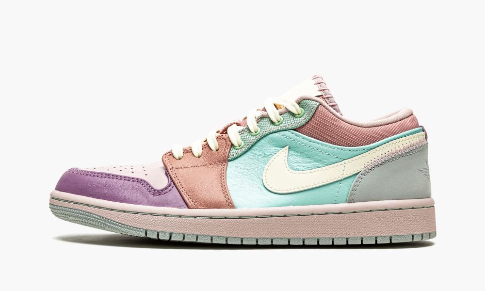 Nike Air Jordan 1 Low SE "Easter Pastel" Moški Čevlji Roza Večbarvni | Slovenija-0471832