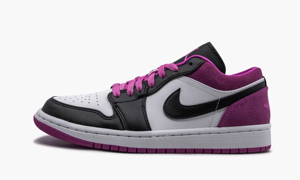 Nike Air Jordan 1 Low SE "Fuchsia" Moški Čevlji Črne Bele | Slovenija-2345871