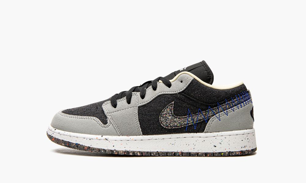 Nike Air Jordan 1 Low SE GS "Crater" Otroški Čevlji Črne Sive | Slovenija-1728364